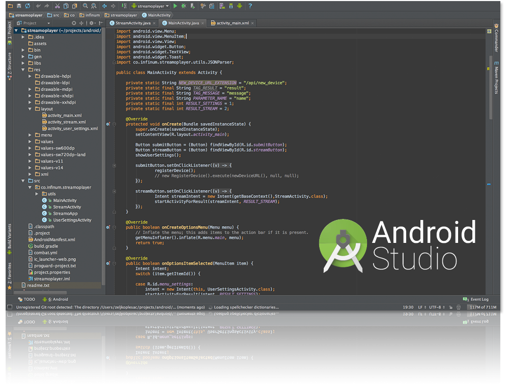 Improved Android Application Generation